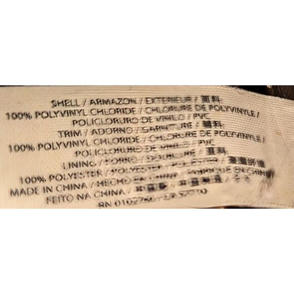 Kate Spade Camelia Street Tote Top Handle Large Black with Tan Fabric Interior - Picture 10 of 12